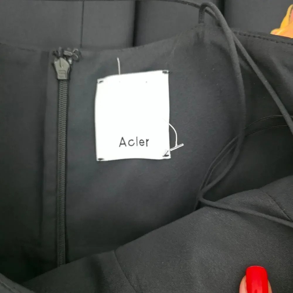 Acler Abstract Samstone Sleeveless A-Line Maxi Gown Dress Sz 6 NWOT - Picture 10 of 15